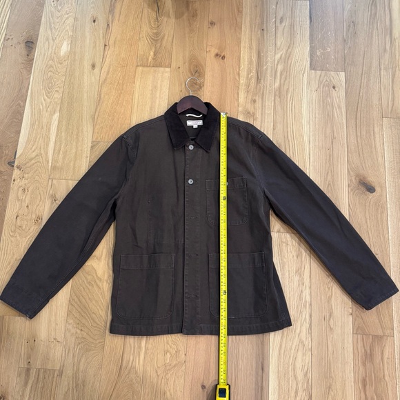 J. Crew Dark Brown Military Chore Jacket - Picture 3 of 7